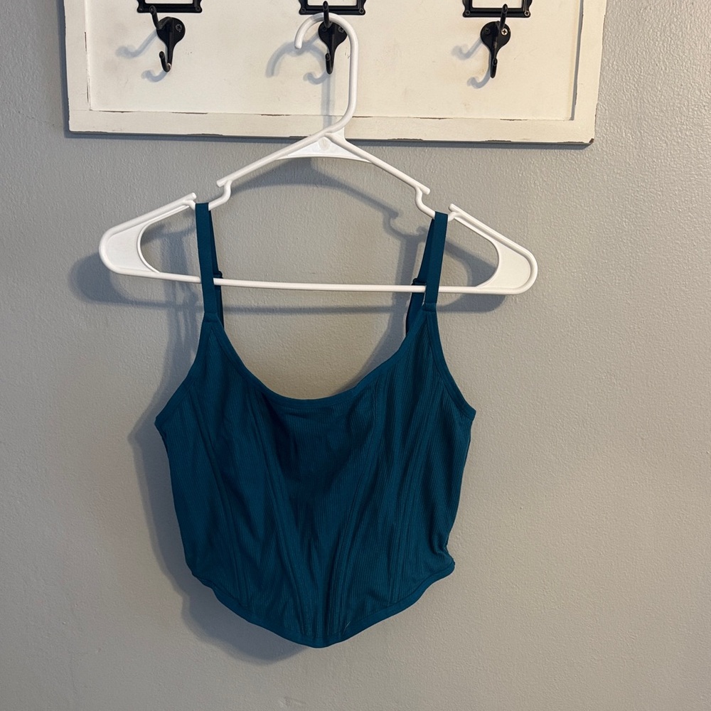 Colsie Teal Camisole Top